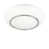 Straluma Plafonniere Tornado chroom/wit 38cm IP44> Plafonnières|Keukenverlichting