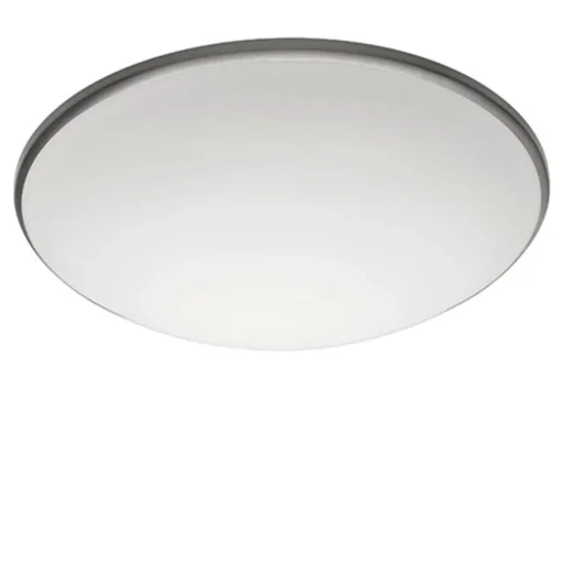 Straluma Plafonnière Art nikkel/wit 30cm> Plafonnières|Slaapkamerlampen