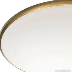 Straluma Plafonnière Art rond brons 35 cm> Plafonnières|Woonkamerlampen