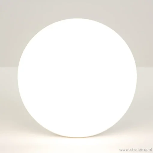 Straluma Plafonnière wit 27cm led 3000k IP44> Plafondlampen|Plafonnières