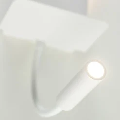 Straluma Rechthoekige wandlamp inclusief LED en USB></noscript> Wandlampen|Bedlampjes