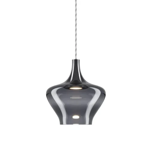 Straluma Retro design hanglamp smoke glas met LED> Hanglampen|Pendel Lampen