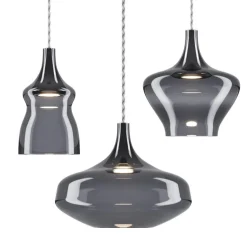 Straluma Retro design hanglamp smoke glas met LED></noscript> Hanglampen|Pendel Lampen