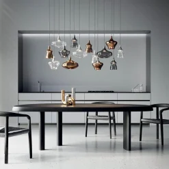 Straluma Retro design hanglamp smoke glas met LED></noscript> Hanglampen|Pendel Lampen