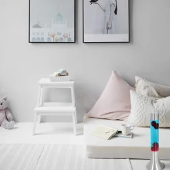 Straluma Retro tafellamp lava blauw met rood></noscript> Tienerkamerlampen|Kinderkamerverlichting