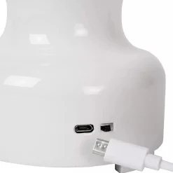 Straluma Retro tafellamp olielamp op batterij wit></noscript> Tafellampen|Eetkamerverlichting