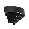 Straluma Robuuste wandlamp zwarte ringen> Woonkamerlampen|Slaapkamerlampen