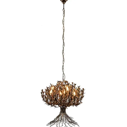 Straluma Ronde decoratieve design hanglamp rustiek> Eettafellampen|Videverlichting