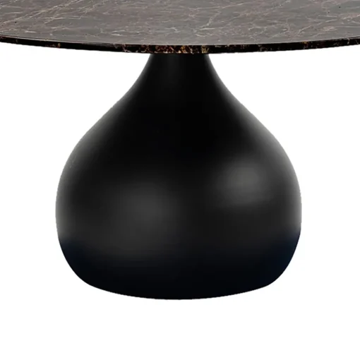 Straluma Ronde eetkamertafel bruin marmer Ø120 cm> Eettafels