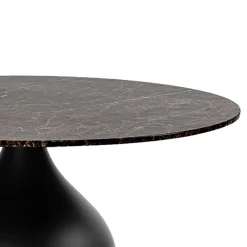 Straluma Ronde eetkamertafel bruin marmer Ø120 cm></noscript> Eettafels