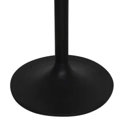Straluma Ronde eettafel acacia hout met zwarte poot Bicoca></noscript> Light and Living|Eettafels