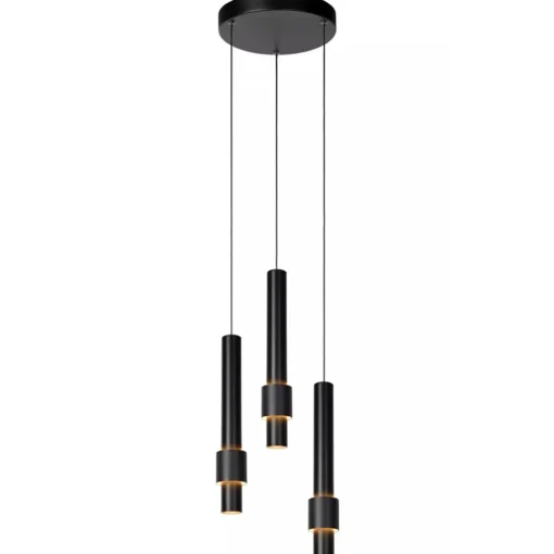 Straluma Ronde 3-lichts hanglamp cilinders inclusief LED> Hanglampen|Eettafellampen