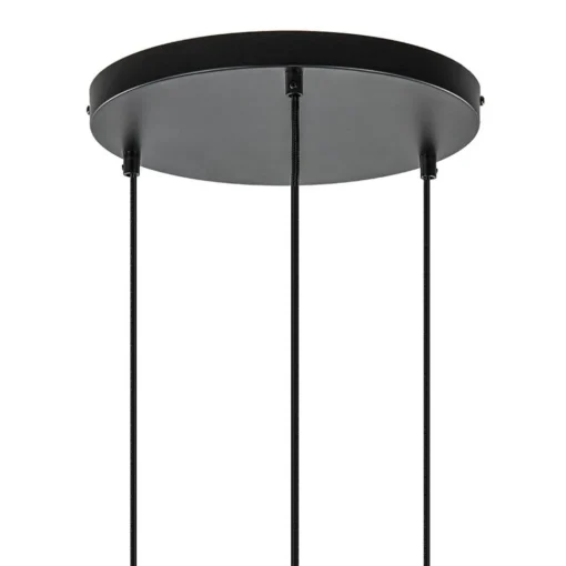 Straluma Ronde 3-lichts hanglamp met draadkappen divers> Eettafellampen|Draadlampen
