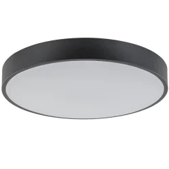 Straluma Ronde plafondlamp zwart inclusief LED en remote> Plafondlampen|Plafonnières