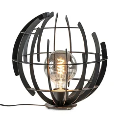 Straluma Ronde tafellamp Terra 35 cm zwart metaal> Tafellampen|Design Verlichting