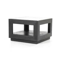Straluma Salontafel Liam 60x60x40 cm - zwart> Salontafels