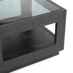 Straluma Salontafel Liam 60x60x40 cm - zwart></noscript> Salontafels