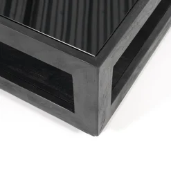Straluma Salontafel Liam 95x95x35 cm -zwart></noscript> Salontafels