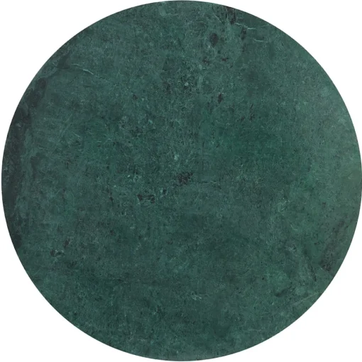 Straluma Salontafel Rickerd groen marmer met antiek bronzen poot> Light and Living|Salontafels