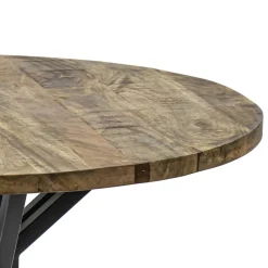Straluma Salontafel Yana mangohout rond Ø80 cm> Bijzettafels|Salontafels