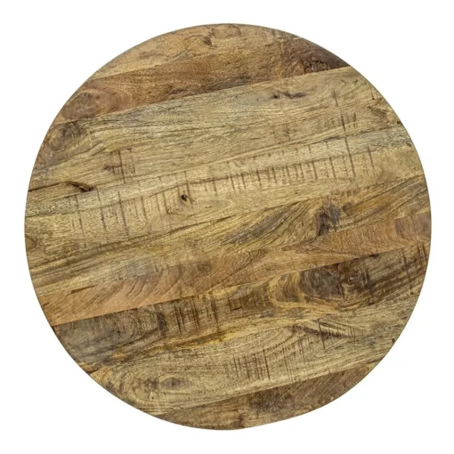 Straluma Salontafel Yana mangohout rond Ø80 cm> Bijzettafels|Salontafels