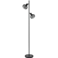Straluma Scandinavische 2-lichts vloerlamp met draadkapjes> Draadlampen|Woonkamerlampen