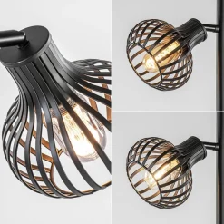 Straluma Scandinavische 2-lichts vloerlamp met draadkapjes><noscript><img width=