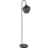 Straluma Scandinavische vloerlamp Alvaro mat zwart> Vloerlampen|Draadlampen