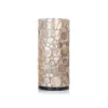 Straluma Schelpen tafellamp cilinder goud/bruin> Tafellampen|Schelpenlampen