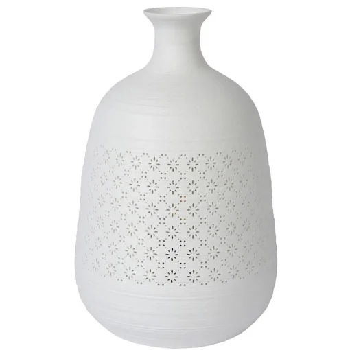 Straluma Sfeervolle tafellamp wit porselein decoratief> Tafellampen|Oosterse Verlichting