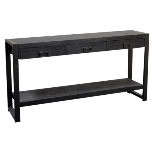 Straluma Sidetable zwart 150x35x76cm> Sidetables