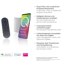 Straluma Smart hanglamp antraciet/goud inclusief remote></noscript> Hanglampen|Smart lampen