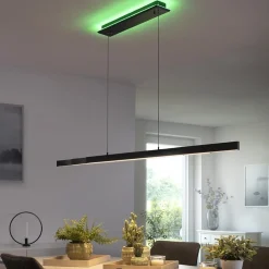Straluma Smart hanglamp mat zwart verstelbaar></noscript> Hanglampen|Smart lampen