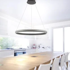 Straluma Smart hanglamp ring groot antraciet></noscript> Hanglampen|Smart lampen