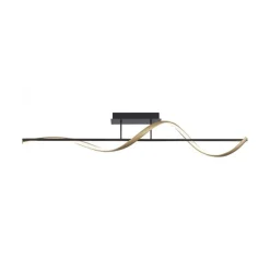 Straluma Smart plafondlamp spiraal antraciet/goud> Plafondlampen|Smart lampen