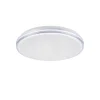 Straluma Smart plafondlamp wit met chroom IP44> Plafondlampen|Smart lampen