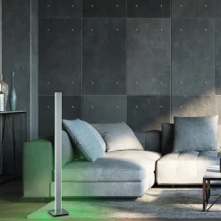 Straluma Smart vloerlamp 2-lichts aluminium></noscript> Vloerlampen|Smart lampen