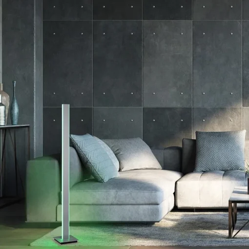 Straluma Smart vloerlamp 2-lichts aluminium> Vloerlampen|Smart lampen