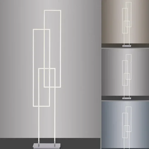 Straluma Smart vloerlamp rechthoeken aluminium> Vloerlampen|Smart lampen