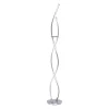 Straluma Smart vloerlamp spiraal 2-lichts nikkel> Vloerlampen|Smart lampen
