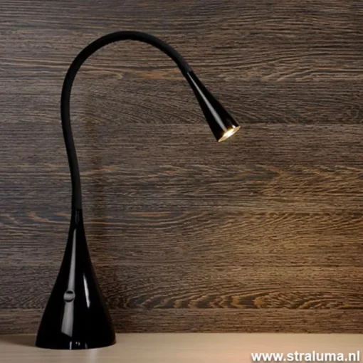 Straluma Speelse zwarte bureaulamp Zozy LED> Tafellampen|Bureaulampen