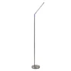 Straluma Staande leeslamp nikkel met dimmer> Vloerlampen|Leeslampen