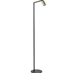 Straluma Staande leesspot Bounce zwart/goud> Leeslampen|Woonkamerlampen