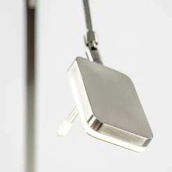 Straluma Strak klassieke leeslamp nikkel met dimbaar LED><noscript><img width=