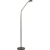 Straluma Strak klassieke leeslamp brons dimbaar> Vloerlampen|Leeslampen