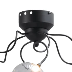 Straluma Strak klassieke plafondlamp LED met helder glas><noscript><img width=