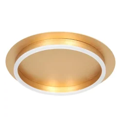 Straluma Strak moderne LED plafondlamp goud> Plafondlampen|Plafonnières