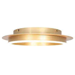 Straluma Strak moderne LED plafondlamp goud></noscript> Plafondlampen|Plafonnières