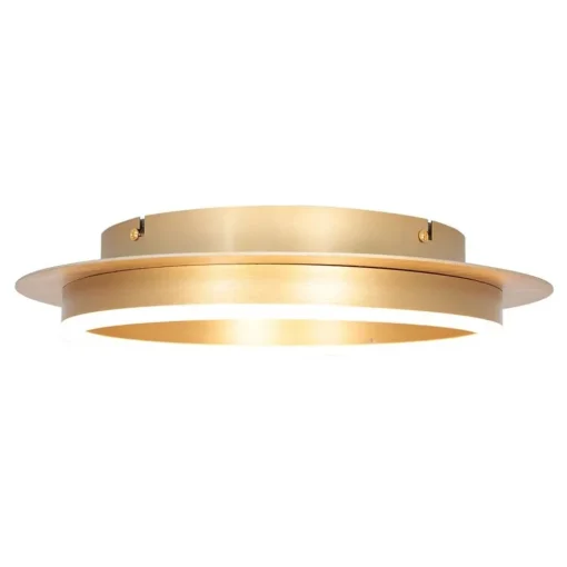 Straluma Strak moderne LED plafondlamp goud> Plafondlampen|Plafonnières