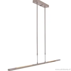 Straluma Strakke hanglamp LED staal incl. dimmer> Hanglampen|Eettafellampen